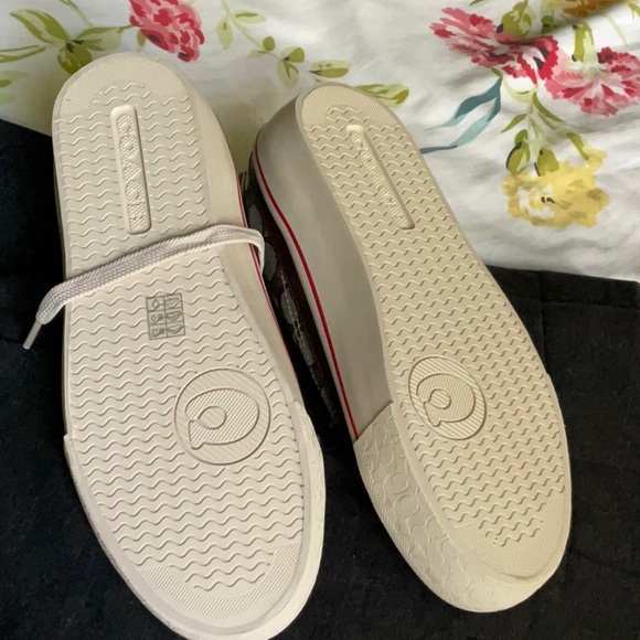 NWT COACH BROWN SNEAKER - Picture 3 of 5